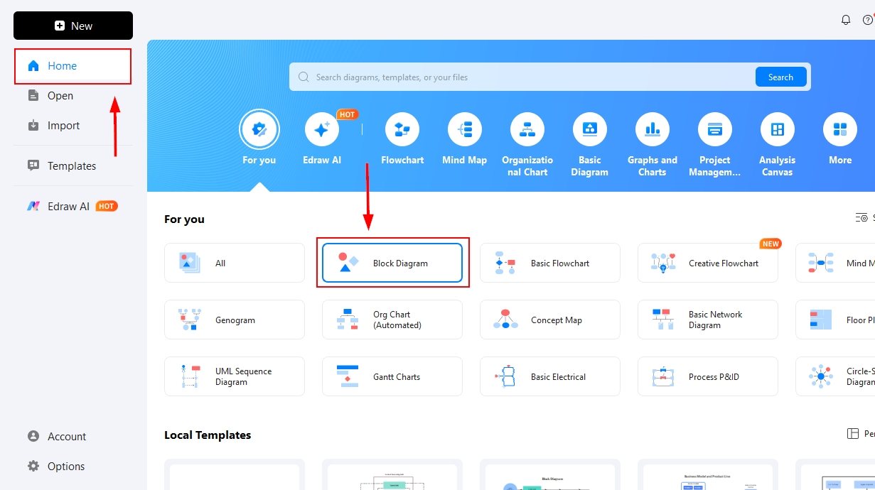 open the tool to get started