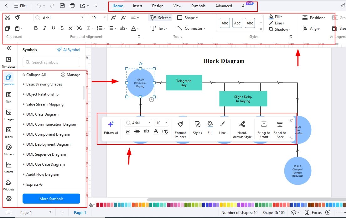 start editing the template