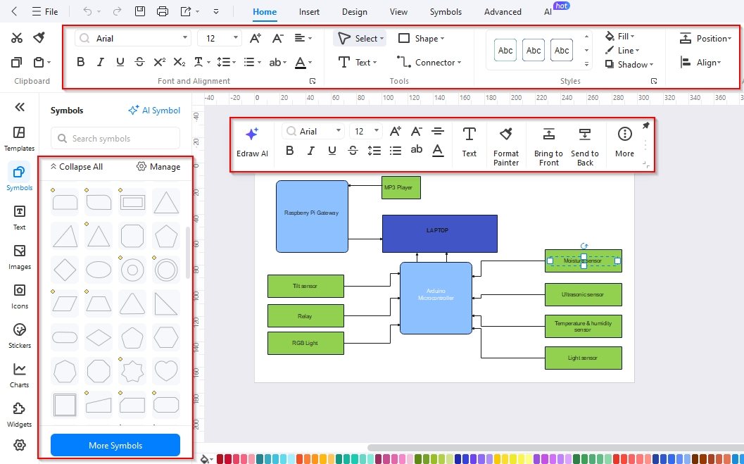 Canvas-Edit the template