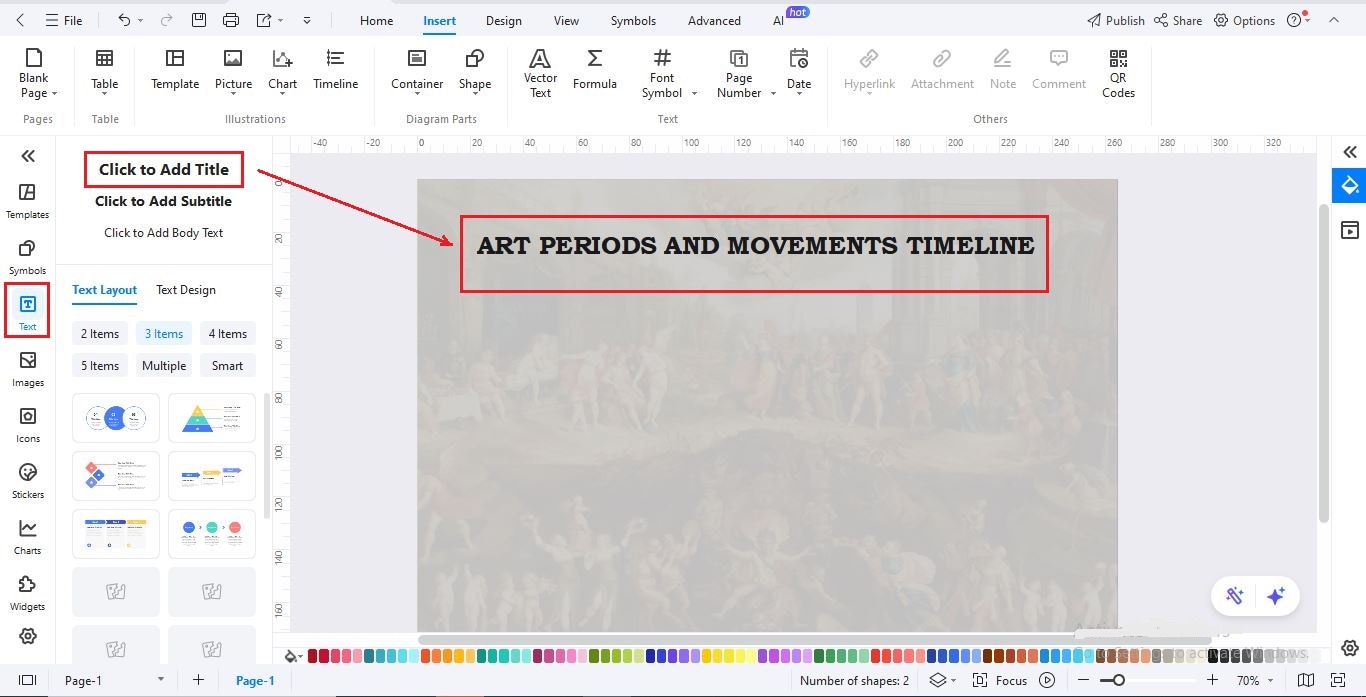 add-heading-to-timeline
