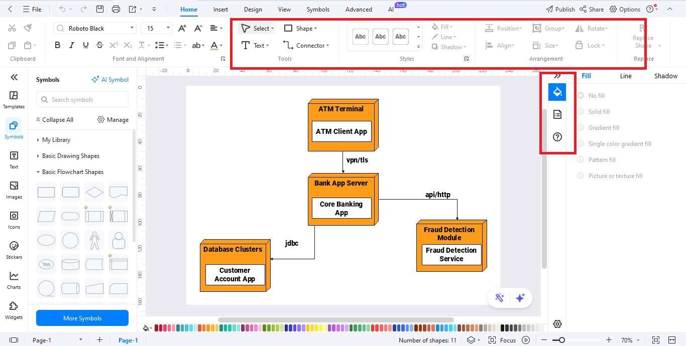 Deployment diagram ATM step 5