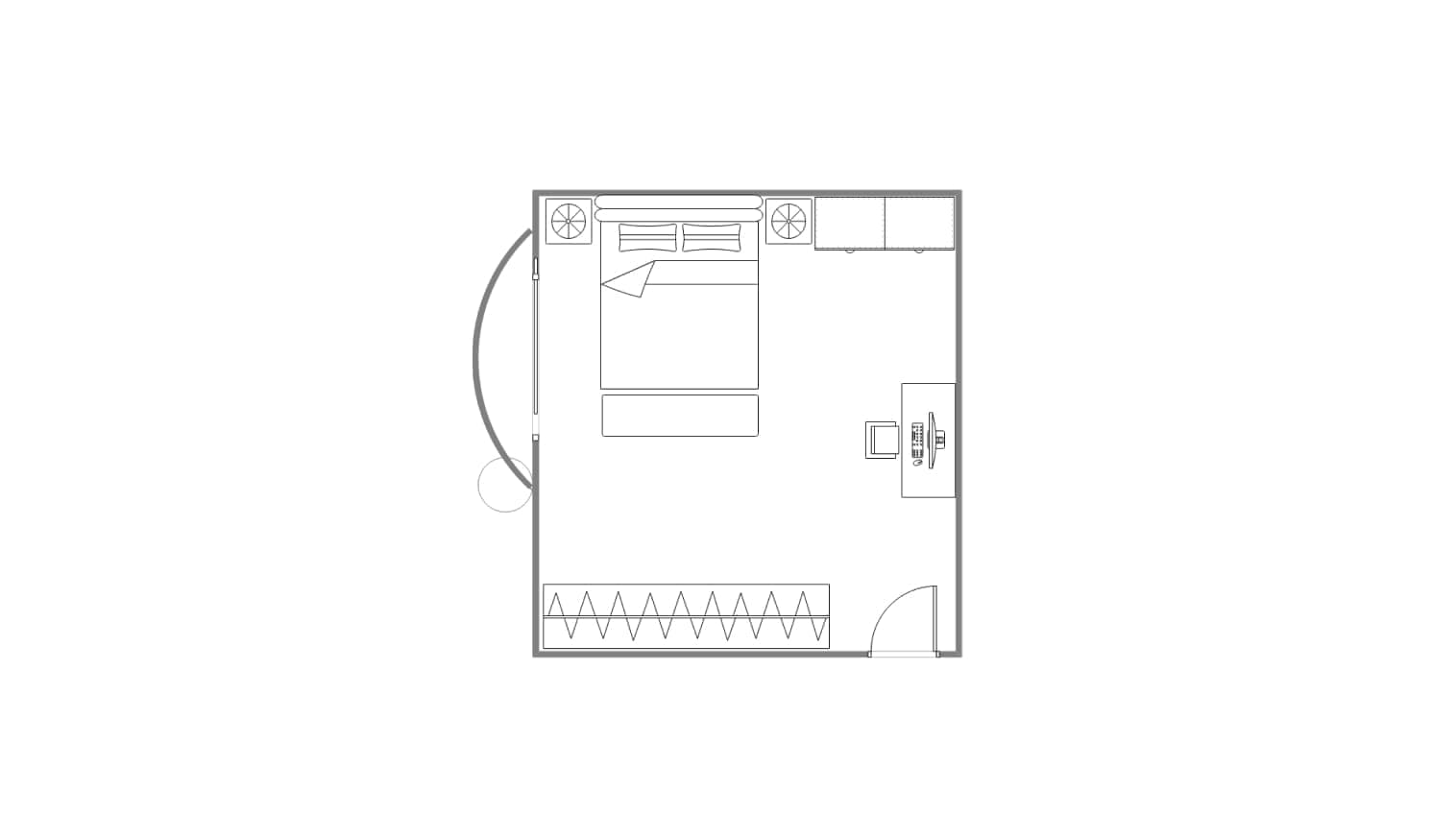 bedroom-example-seven-on-EdrawMax
