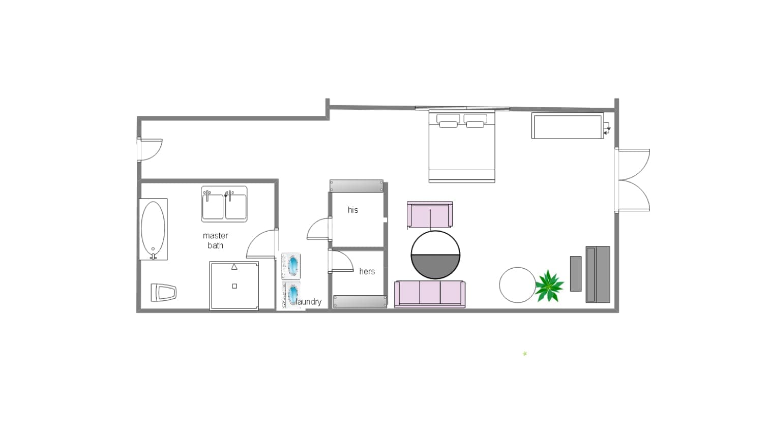 bedroom-example-three-on-EdrawMax