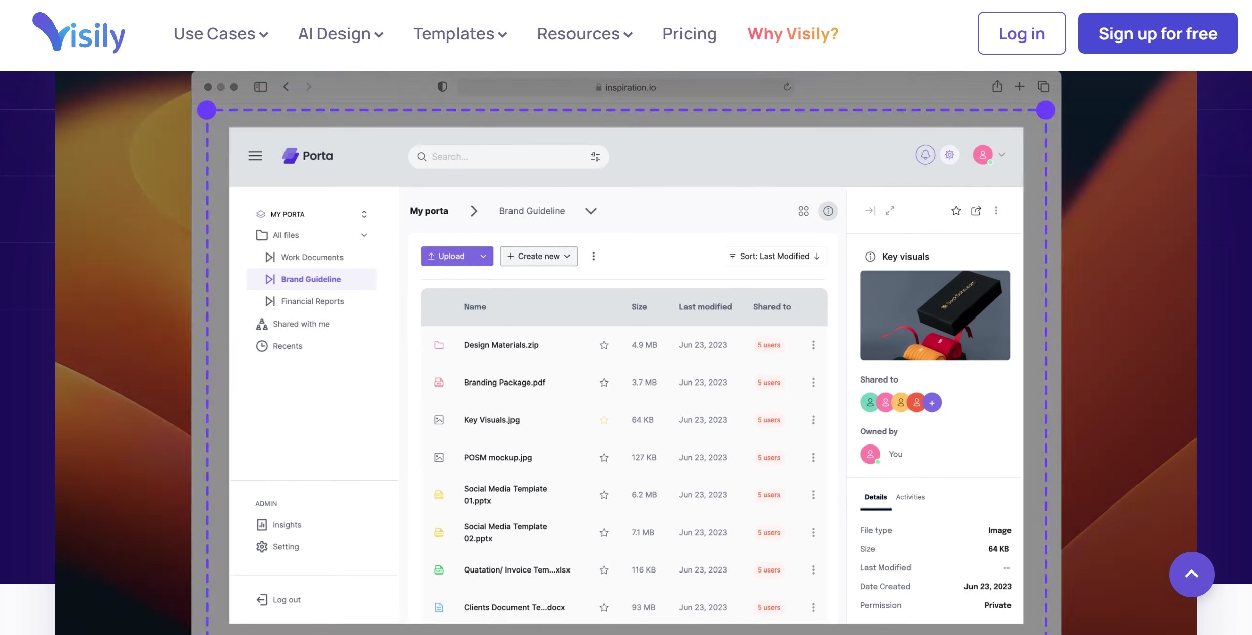 visily-ai-interface