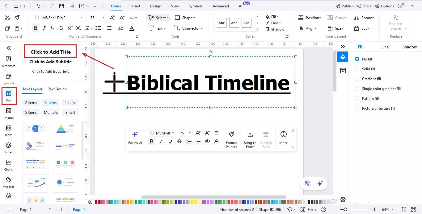 Timeline-Add-Heading