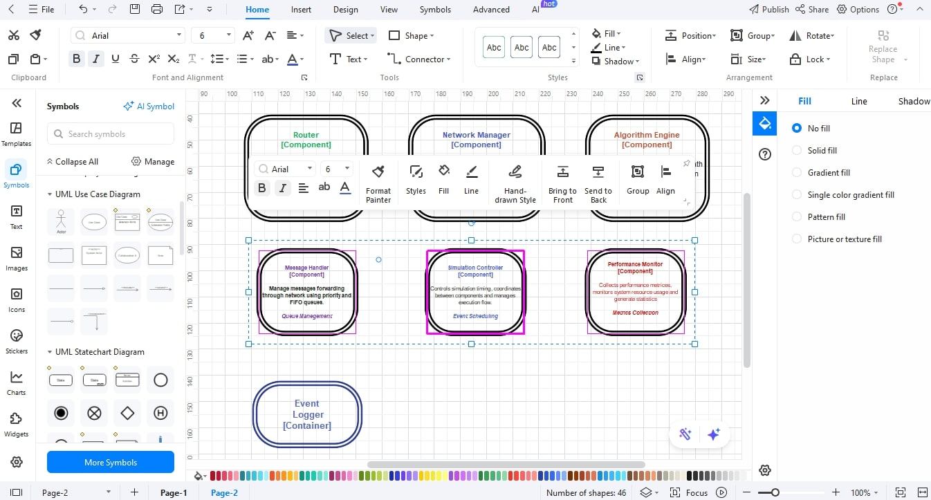 EdrawMax-Adding Dependencies