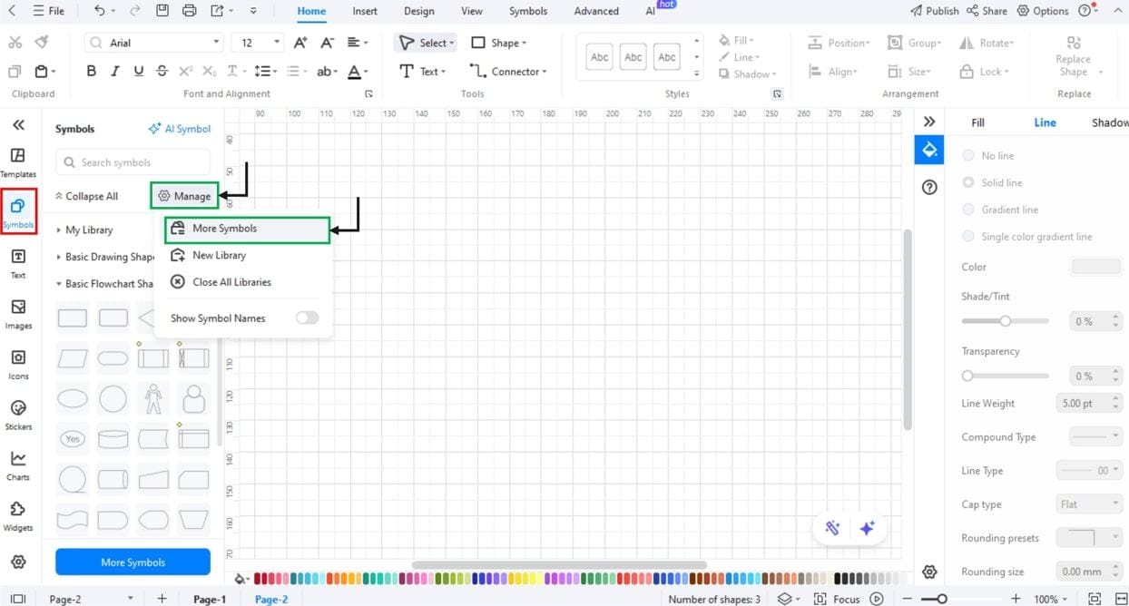 EdrawMax-Symbol Library