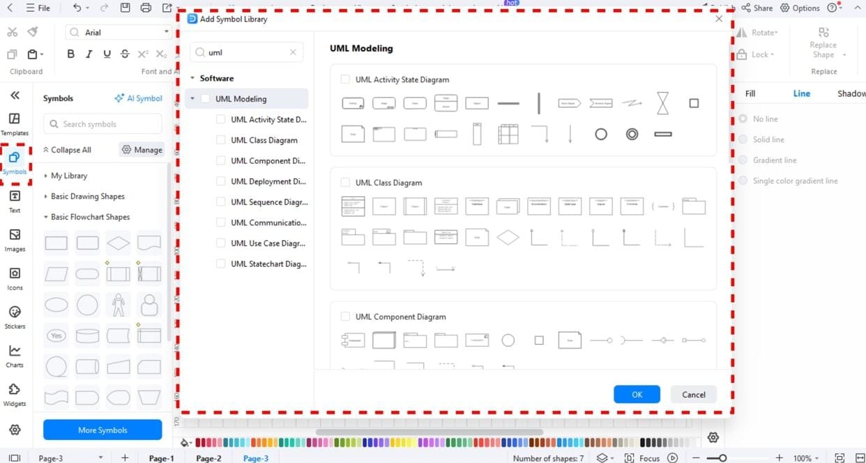 EdrawMax-Adding symbol libraries