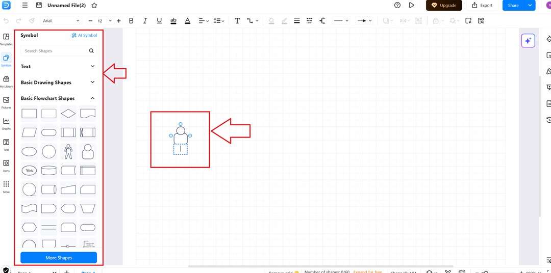 Canvas with Shapes-Dragging and dropping shapes