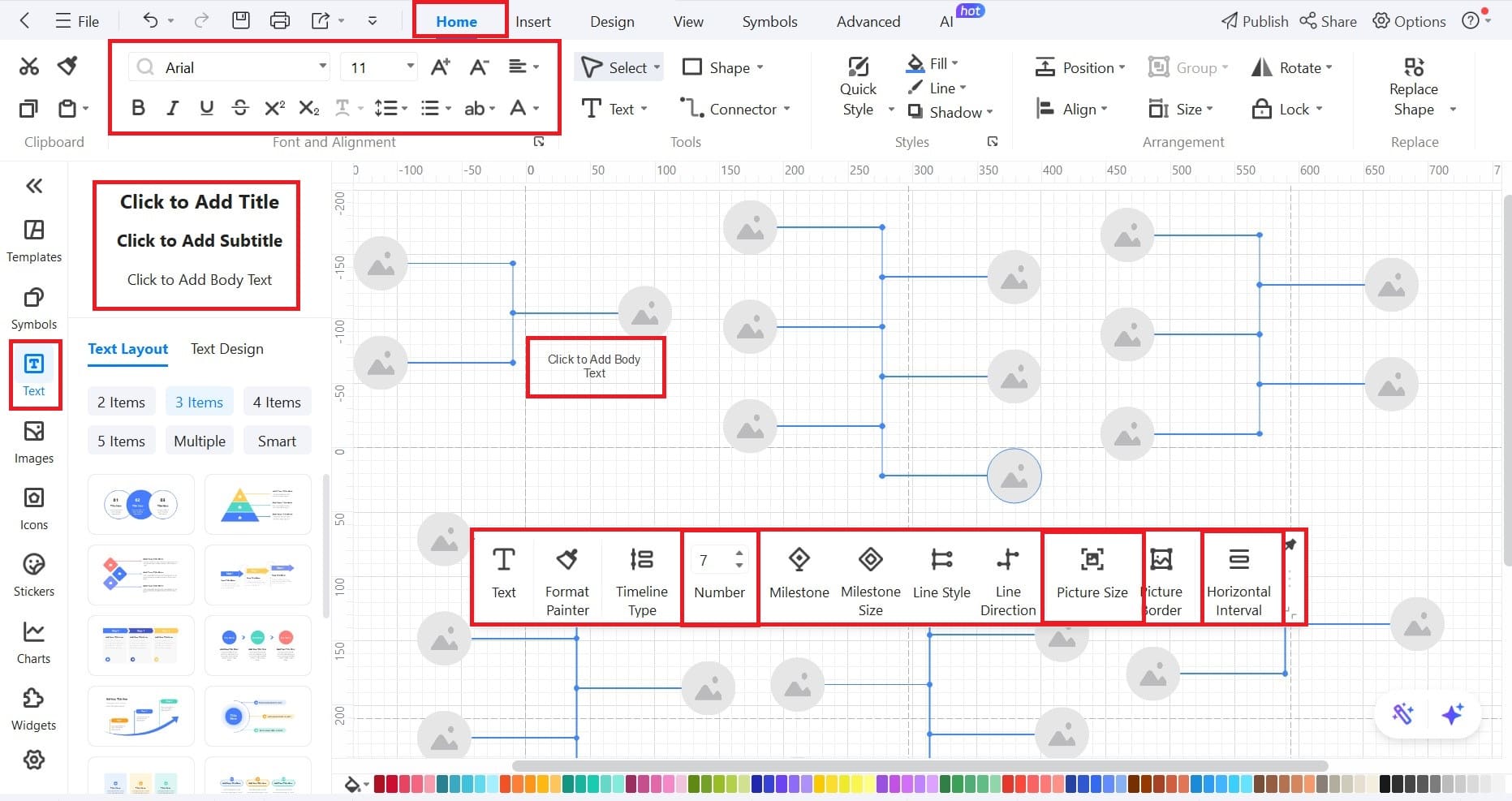 customize-the-timeline