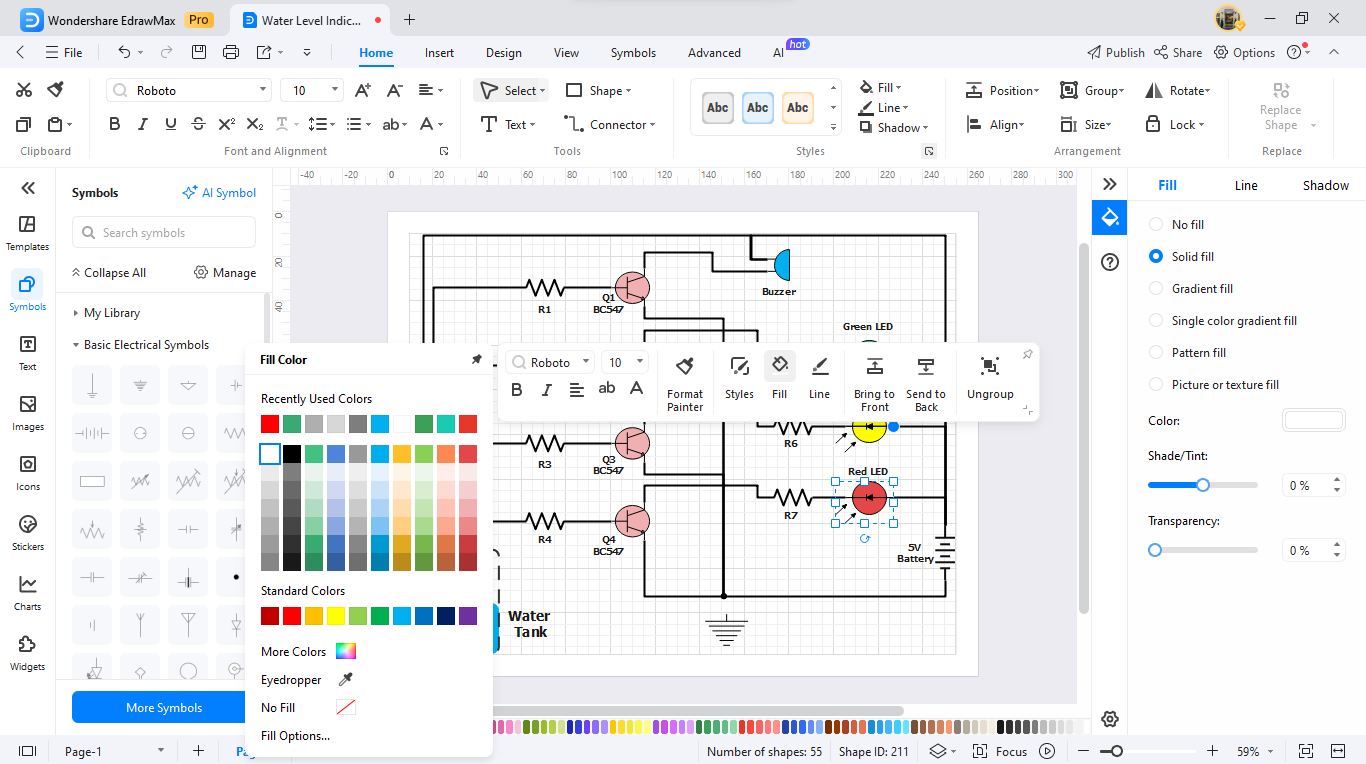 customize-the-diagram