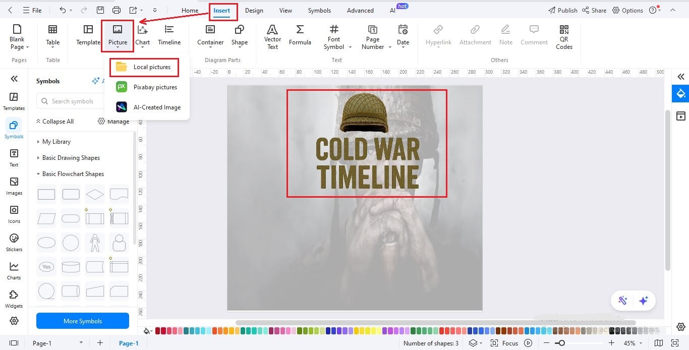title-heading-timeline