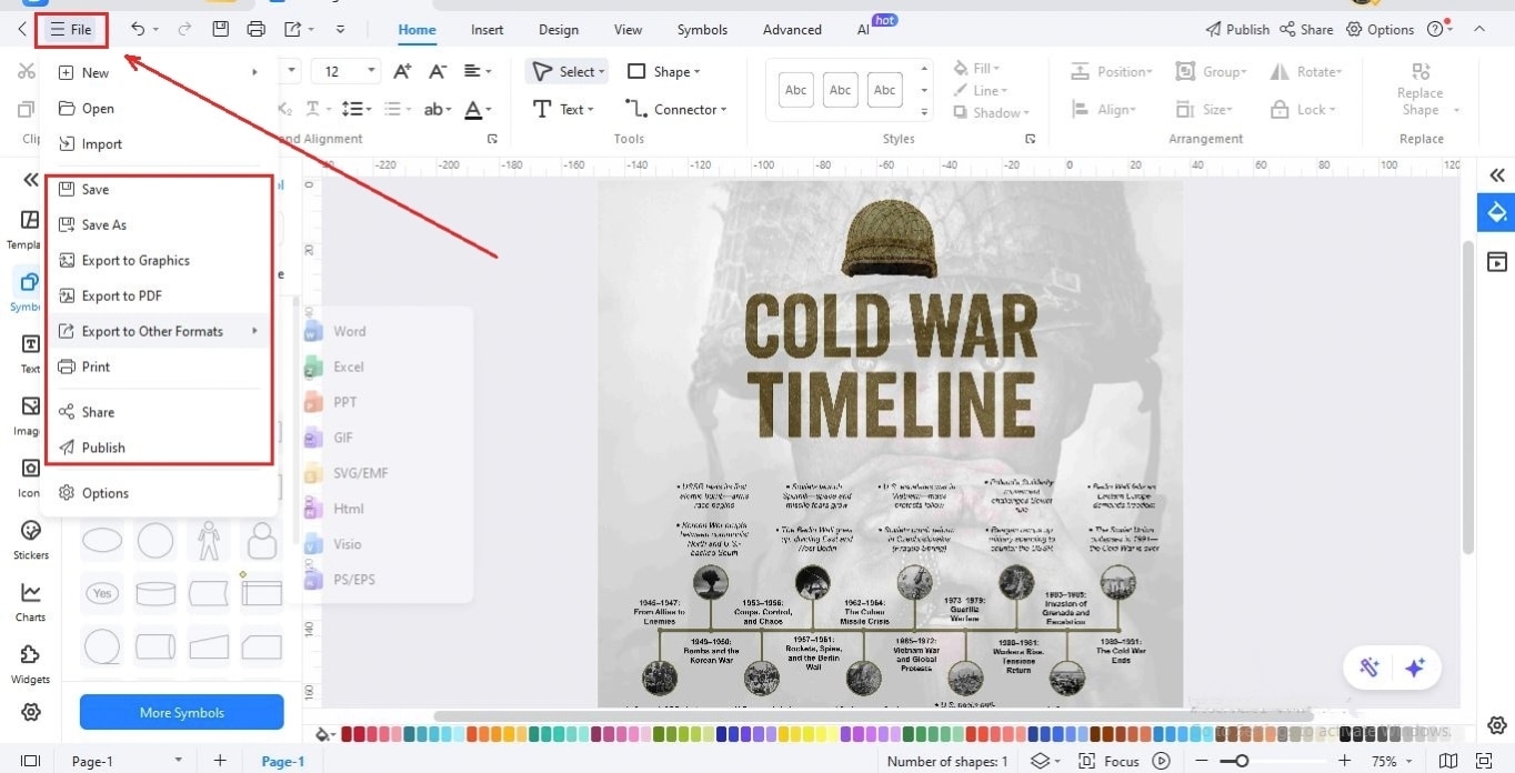 save-share-export-timeline