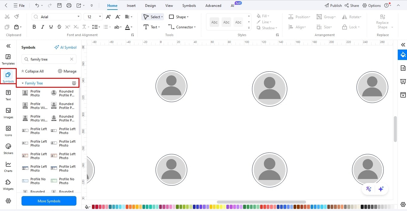 plot profiles family tree edrawmax