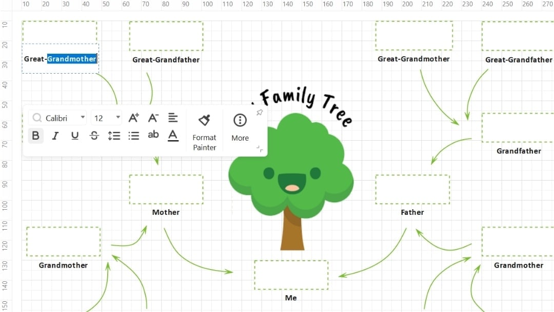 modifying text