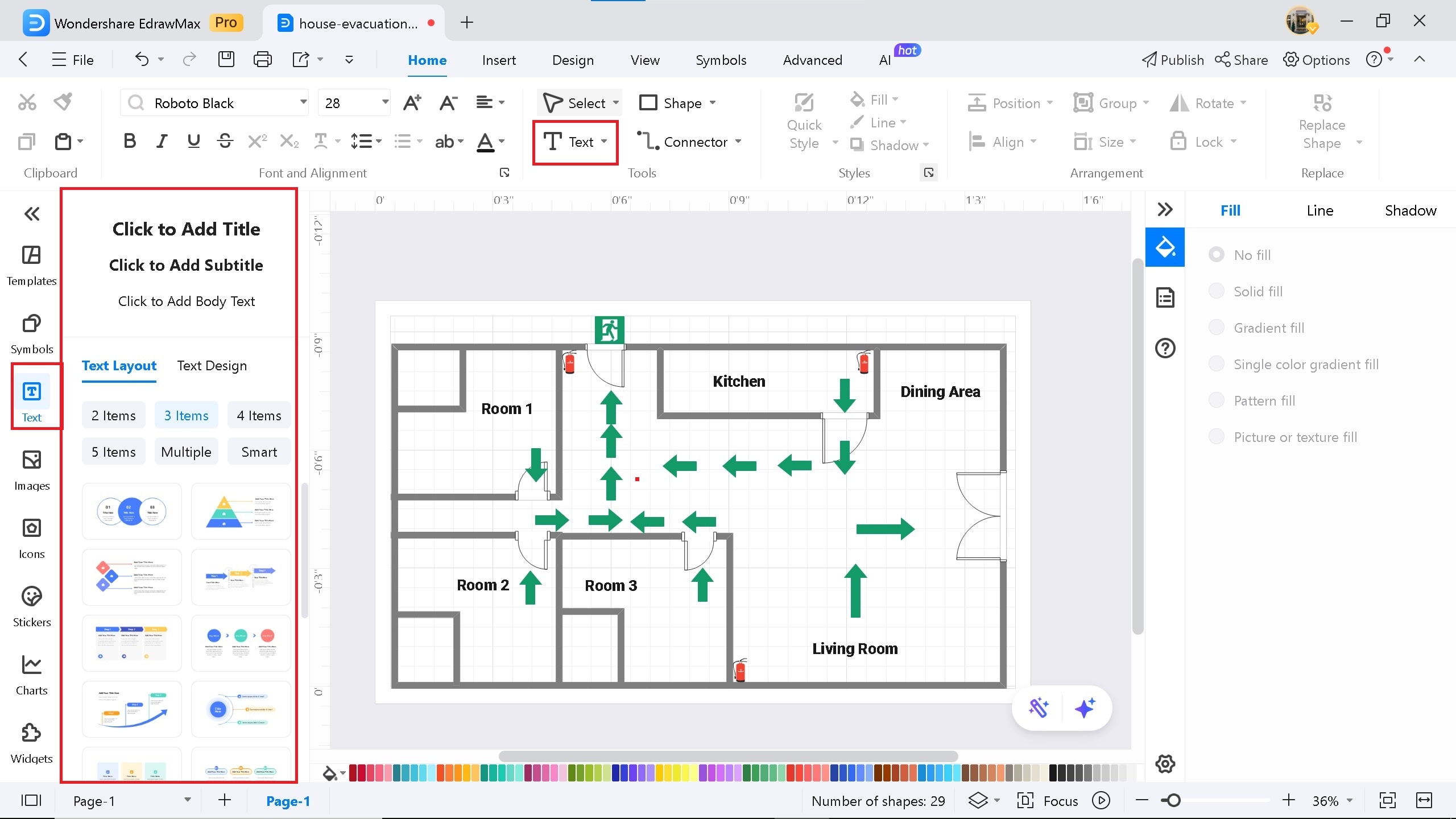 add-labels-on-your-diagram-with-EdrawMax