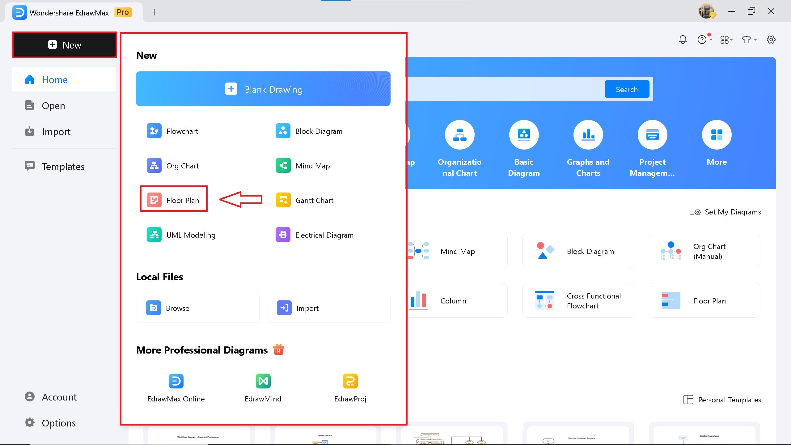 new-button-on-EdrawMax
