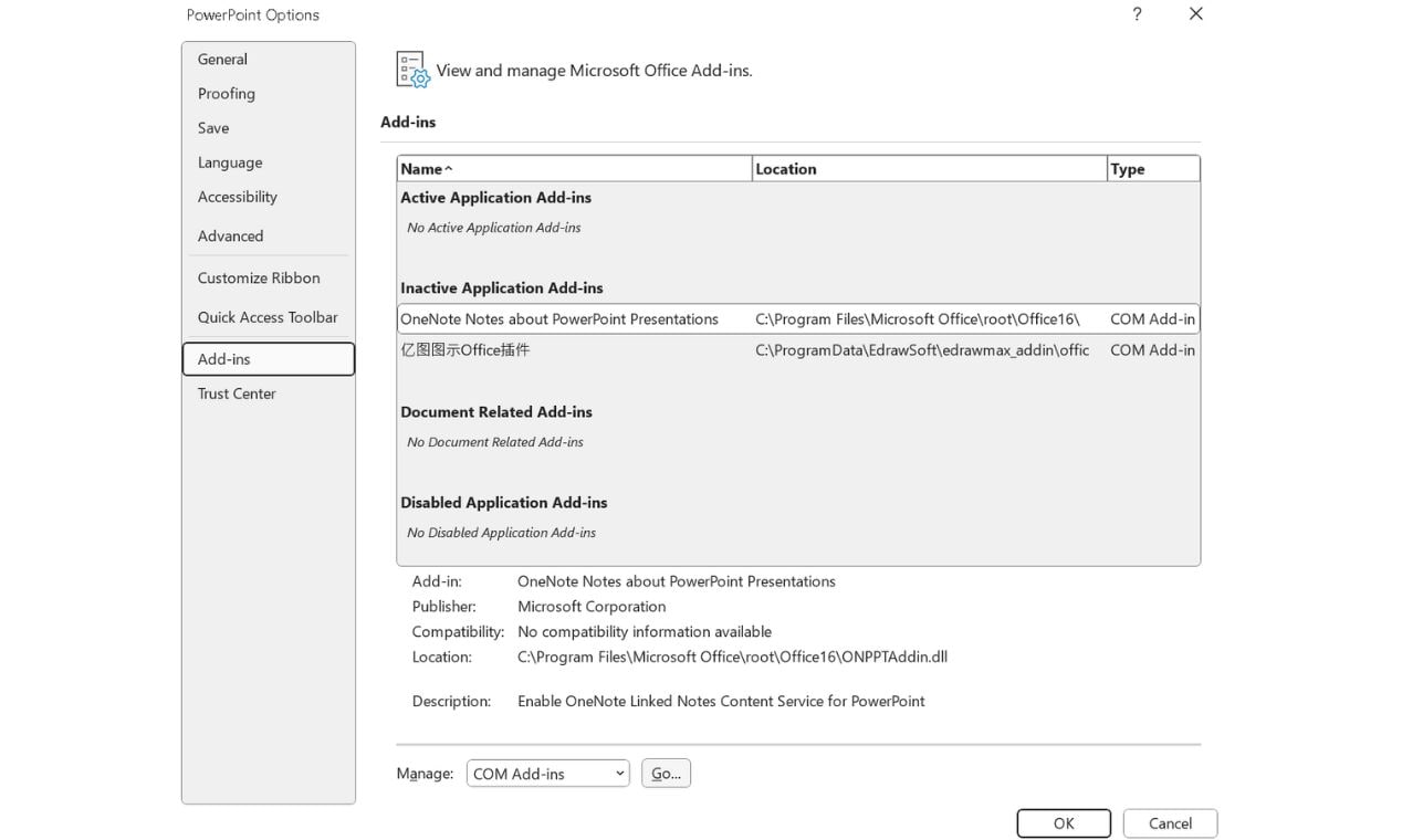 powerpoint add-ins