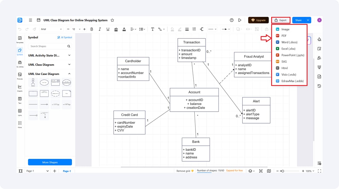 export class diagram