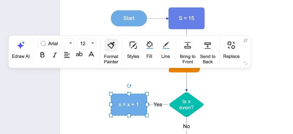 edrawmax flowchart editor