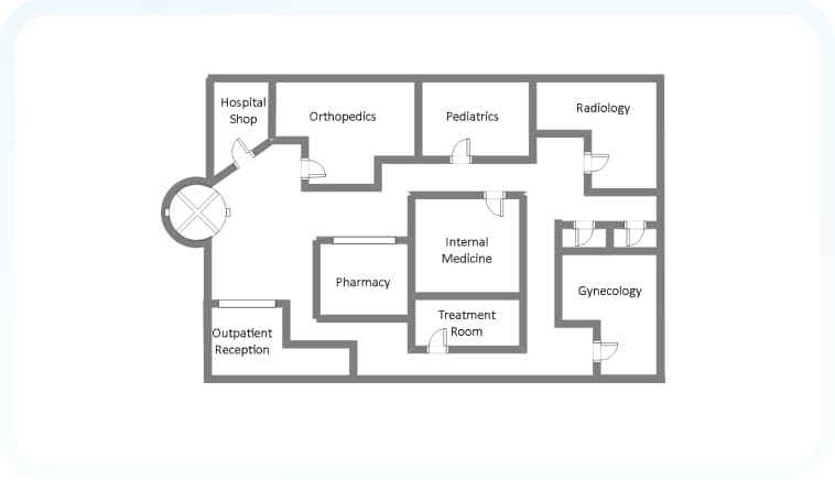 hospital-example-two-on-EdrawMax