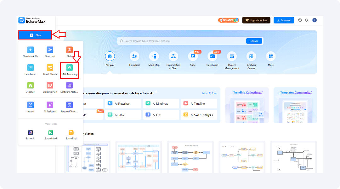 use case from scratch