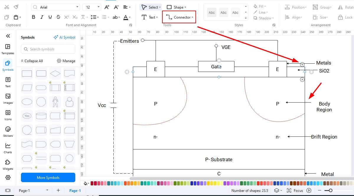 Connectors-Add relationships