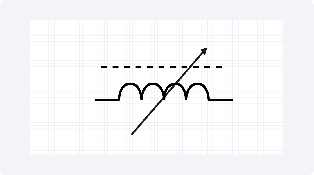 variable-ferrite-core-inductor