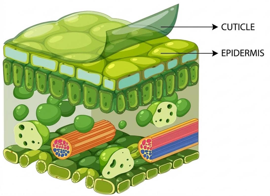Leaf-Anatomy-illustrating-main-components