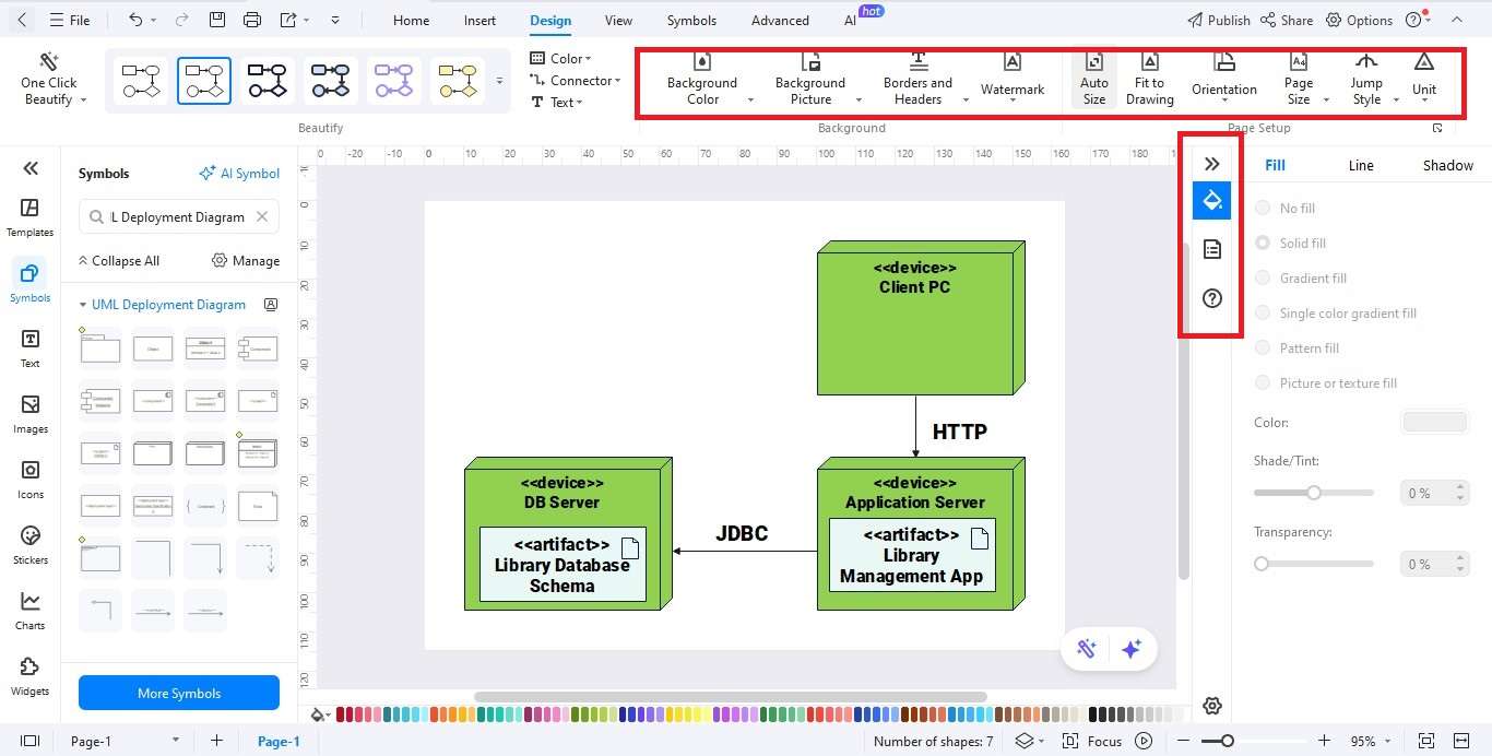 Deployment diagram step 5 - personalize