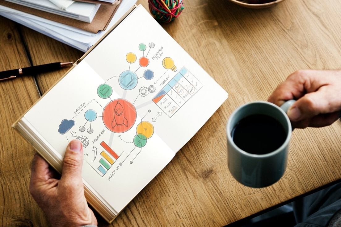 visualizing your life plans over coffee