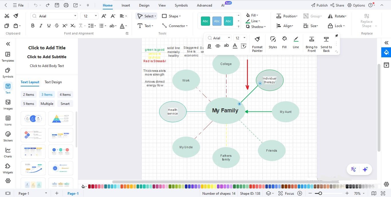 canvas-customize layout