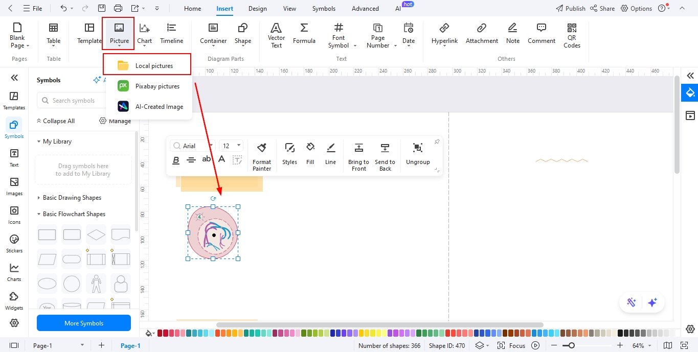 EdrawMax-Inserting-Images