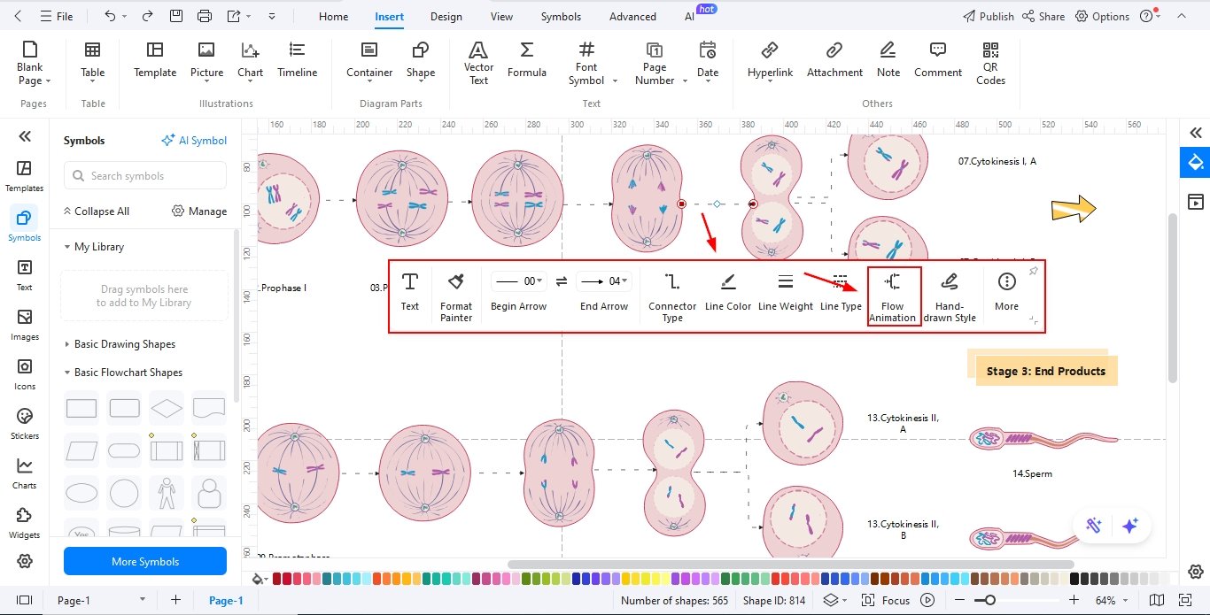 EdrawMax-Using-Connector-Tool