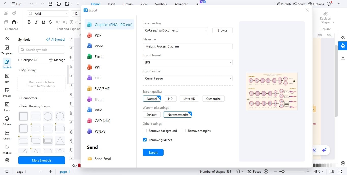 EdrawMax-Exporting-Diagram