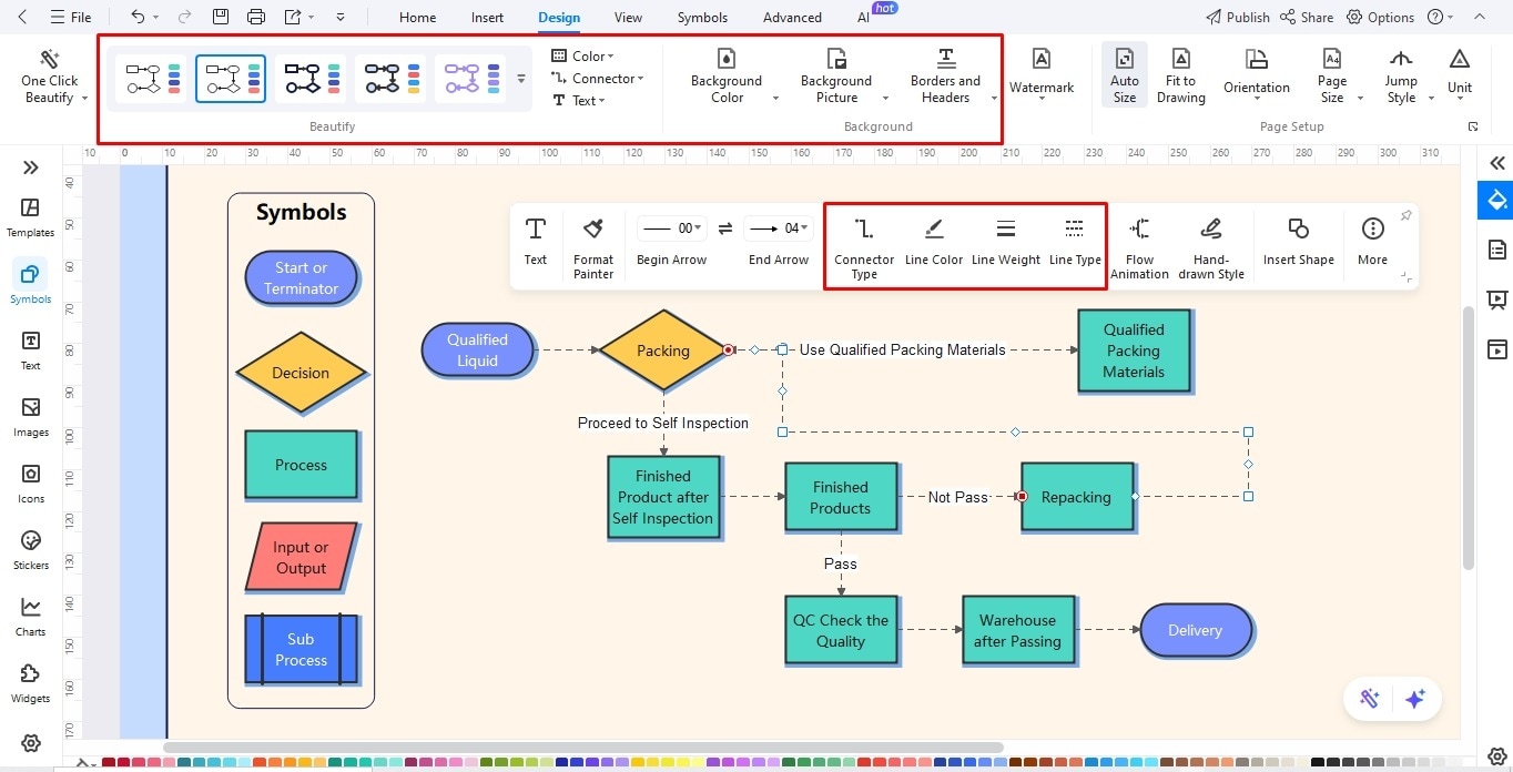 flowchart-adjust-structure-edrawmax