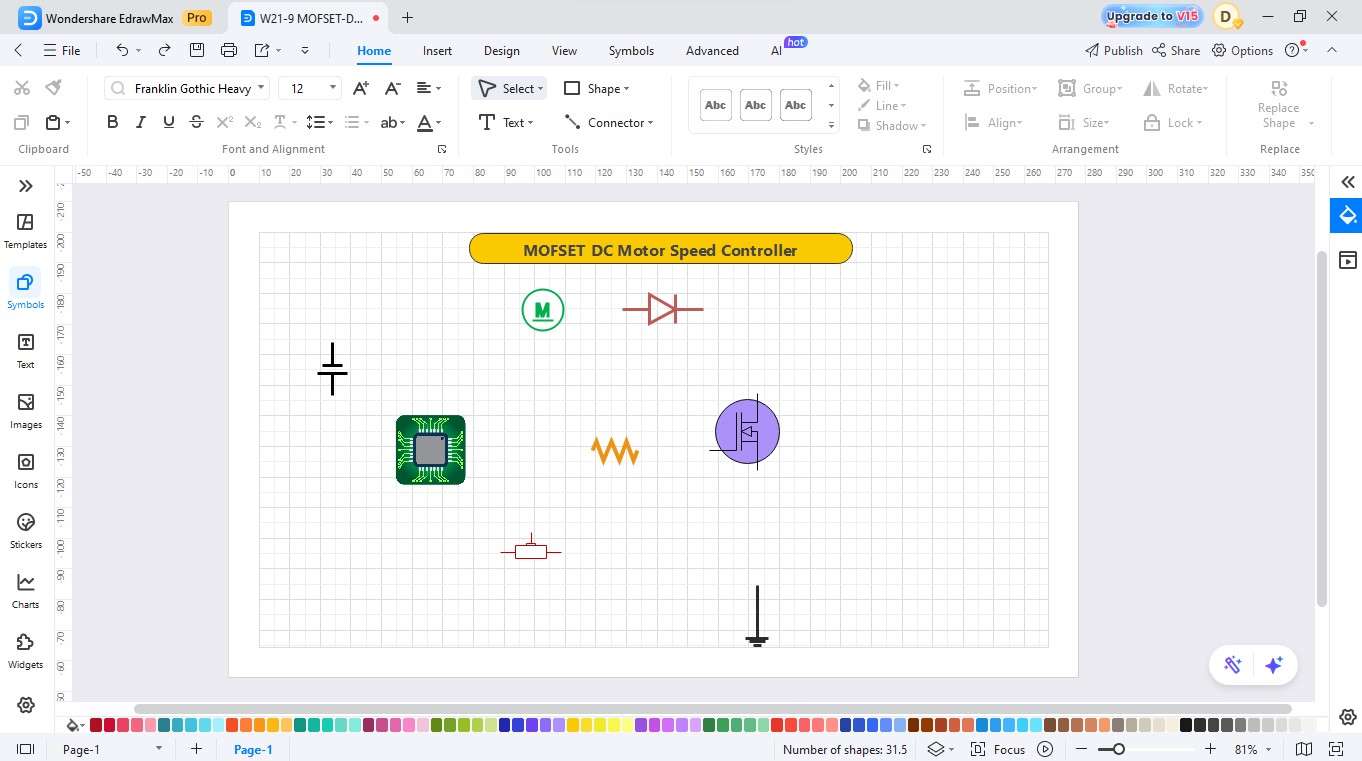 Circuit Diagram-Adding resistors and components
