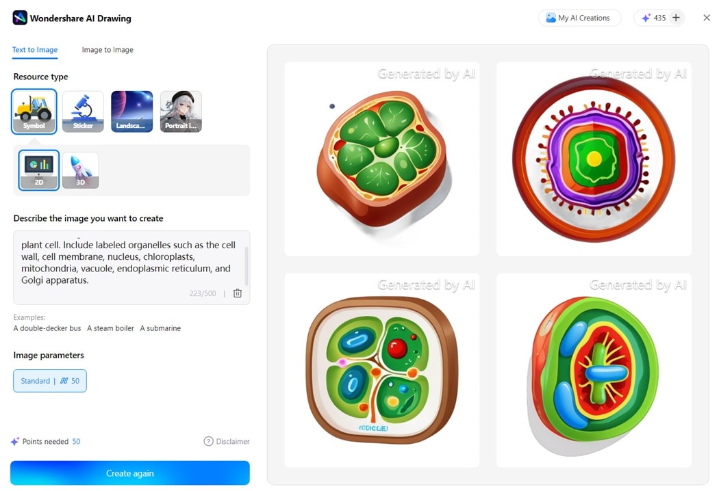 EdrawMax-AI drawing result