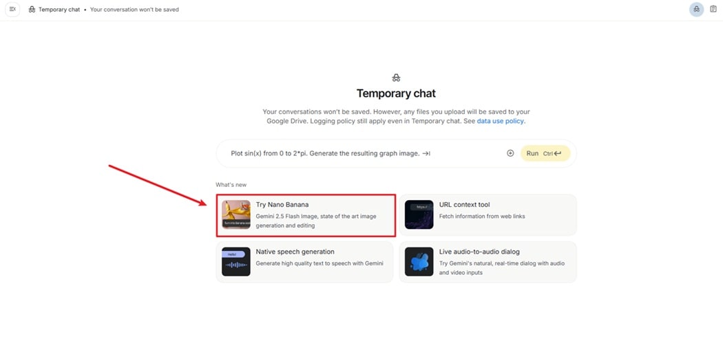 Nano Banana-Accessing on Google AI Studio