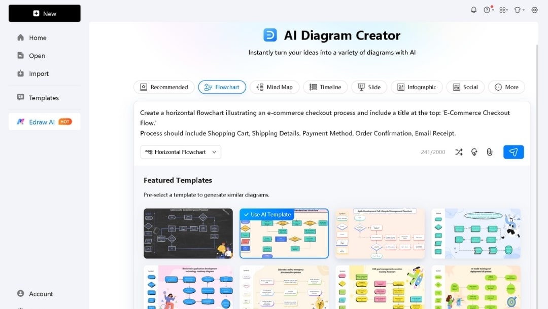 ai diagramming-with-edrawmax