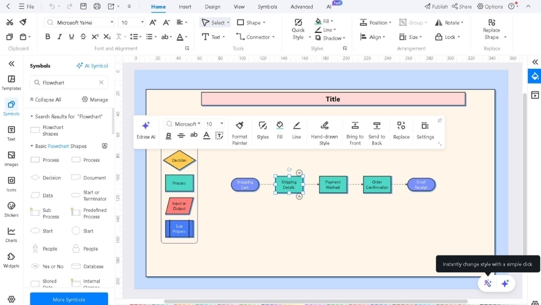ai diagramming-with-edrawmax