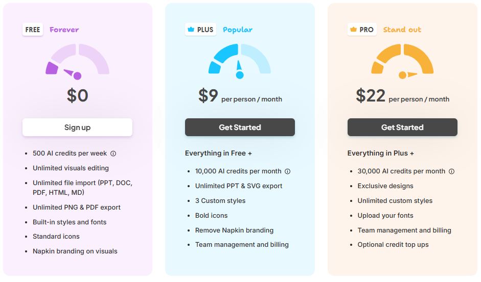 napkin ai review-napkin ai pricing