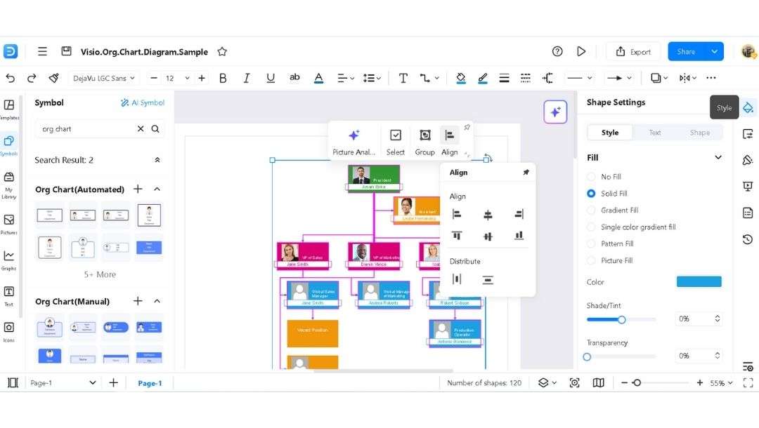 Visio VSDX file-Edit online using EdrawMax