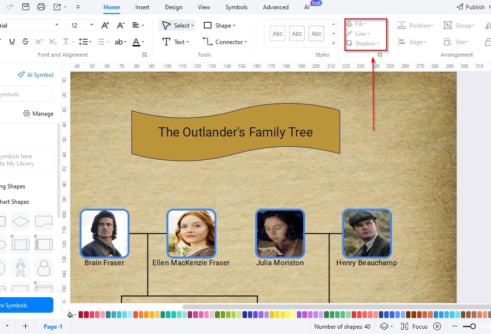 change colors for the background