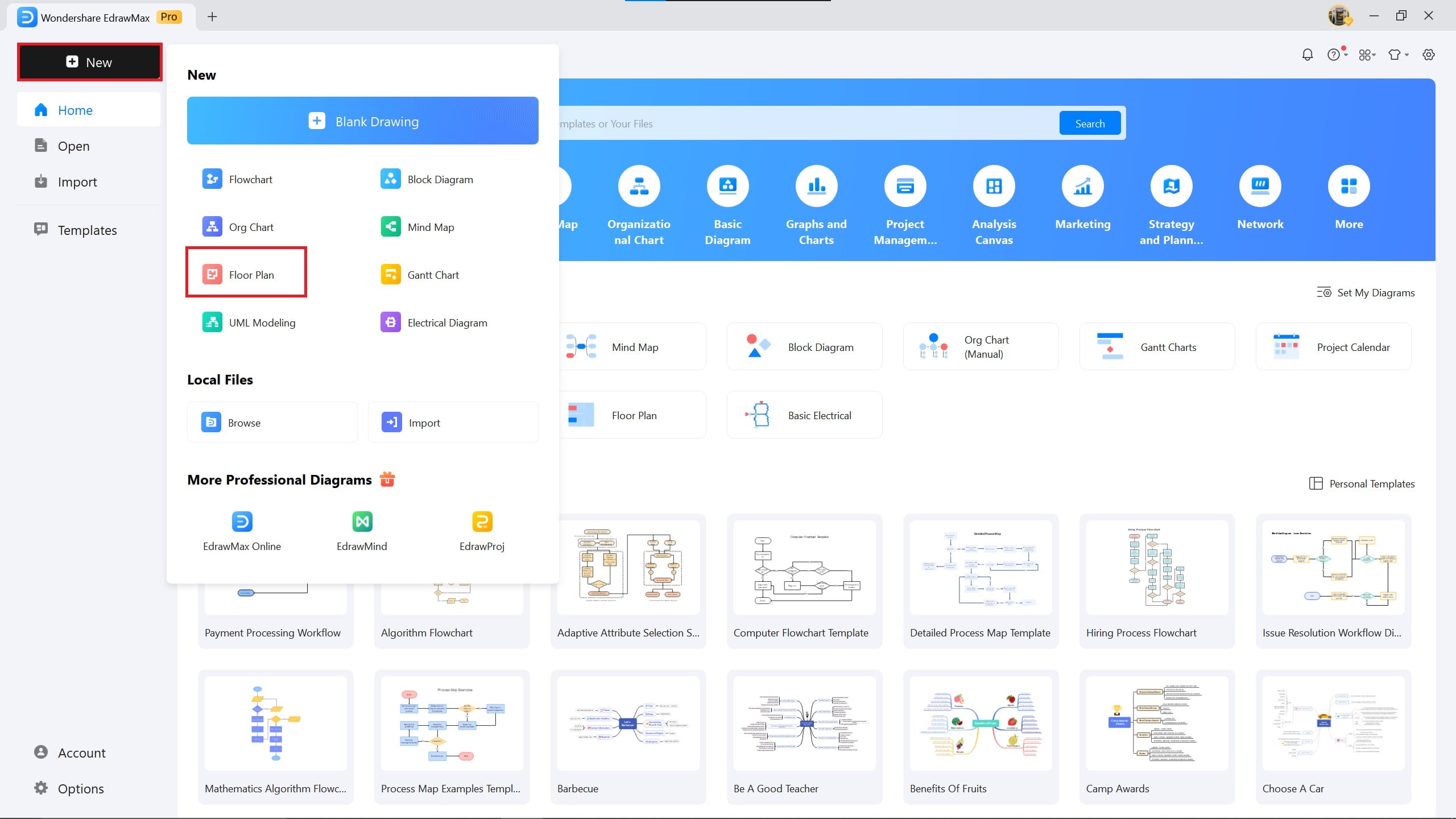 parking lot-parking lot in Edrawmax