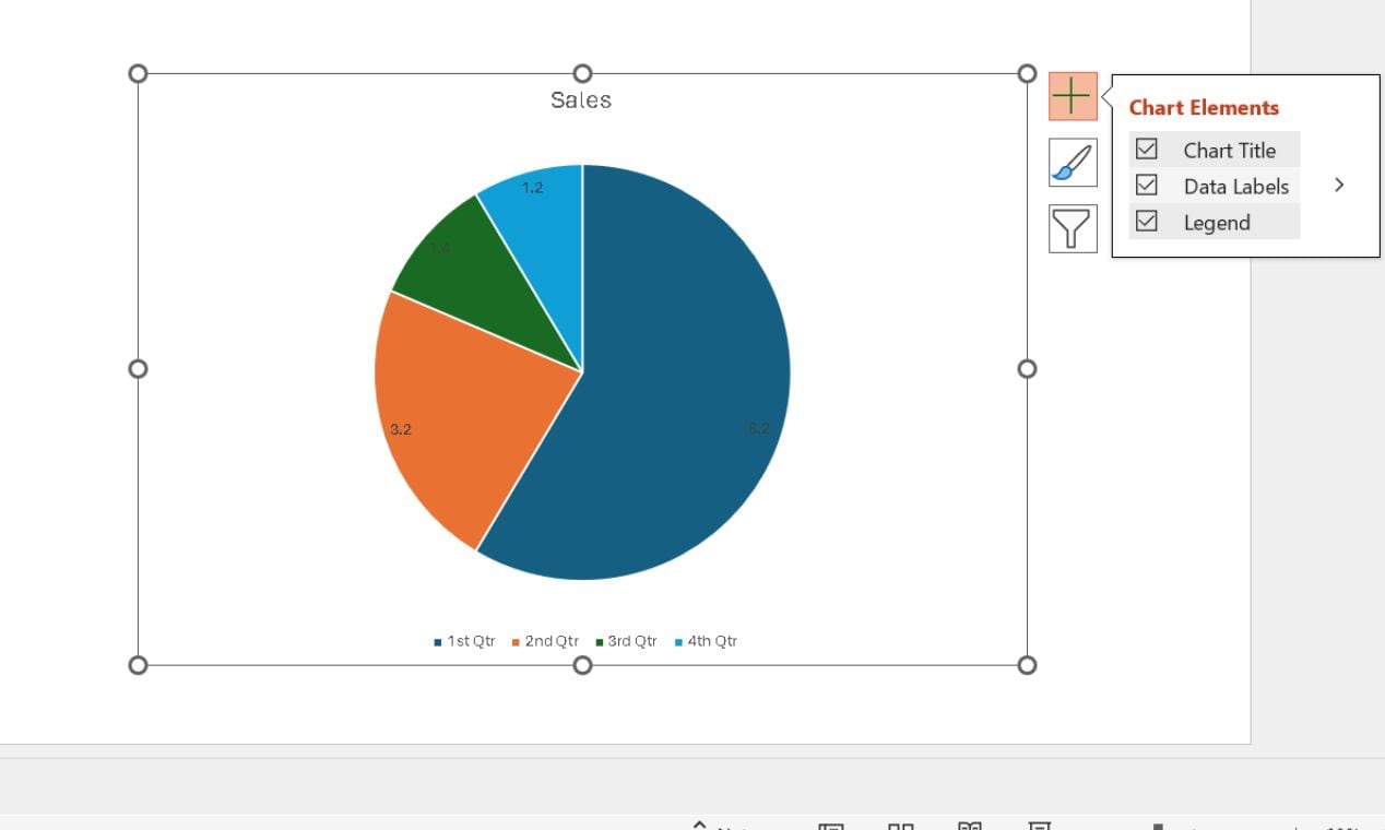 enable data labels