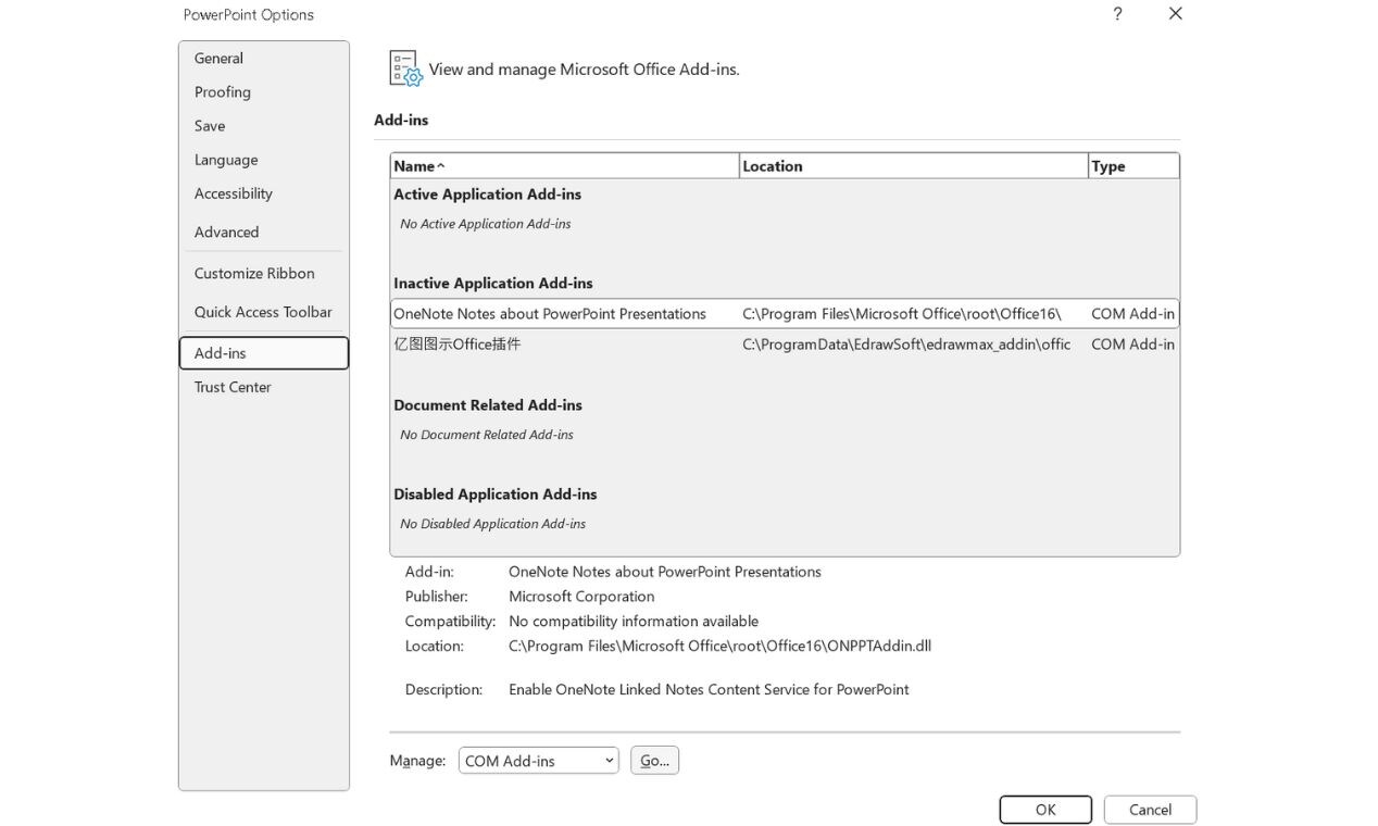 powerpoint add-ins