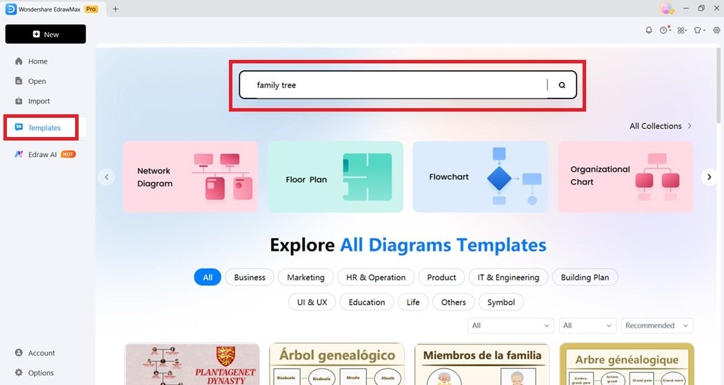 EdrawMax-templates-section