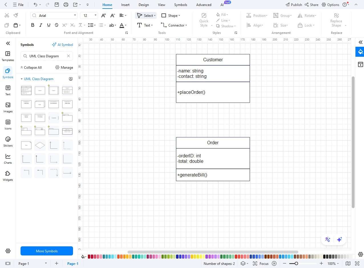 Restaurant class step 3