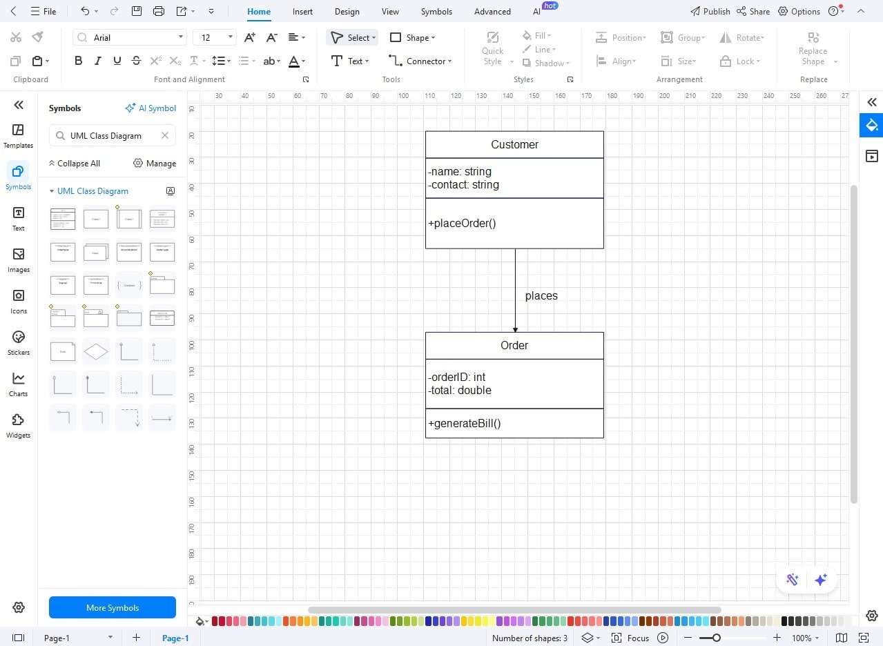 Restaurant class step 4